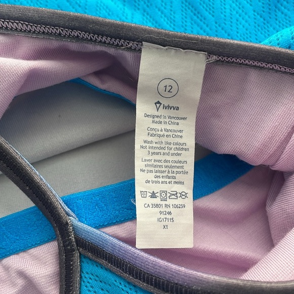 Ivivva Athletic by Lululemon Tank Keep Ur Cool Racerback - Picture 4 of 8